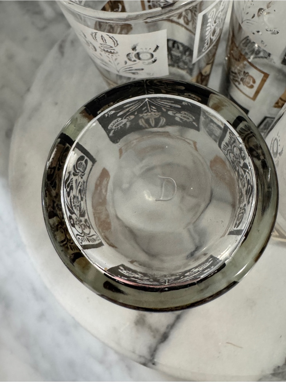 MCM Dominion Glass Highball Barware/iiGlasses-set of 4 - Picture 5 of 5